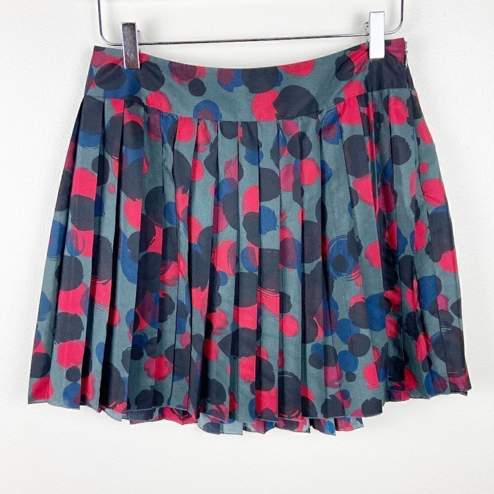 KENSIE | Mini Polka Dot Knife Pleated Skirt 4 Vintage Y2K